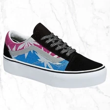 Vans Old Skool Canvas Sneakers, Men's Size 5.5/Women's 7, Classic Trainer Shoes