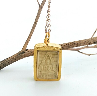 Thai Amulet Buddha Monk Thailand Temple 