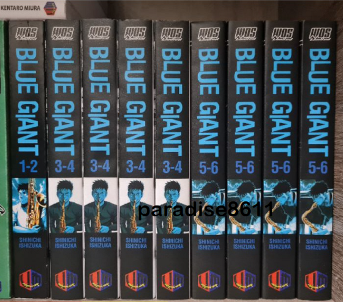 Blue Giant Omnibus Manga Vol 1-10 English Full Set Comic New