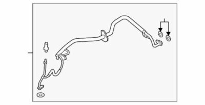 OEM NEW 2017-2019 Ford Escape S SE SEL Liquid Line 1.5L GV6Z-19A834-AE