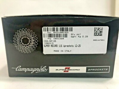 Campagnolo CS Super Record 11S, 12-25 (Set) | eBay