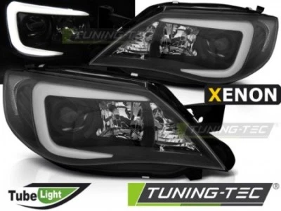 TUNING TEC Coppia Fari Fanali Anteriori Tuning IMPREZA III GH 07-12 TUBE HID SOLO XENON
