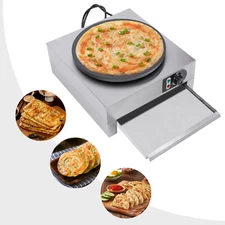 Professional Crepe Maker Machine Electric Frying Pan Griddle40cm1.5KW Commercial