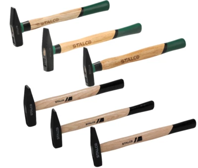 STALCO Precision/Geological Hammer Fossil Collecting wooden handle 100g, 200g, 300g