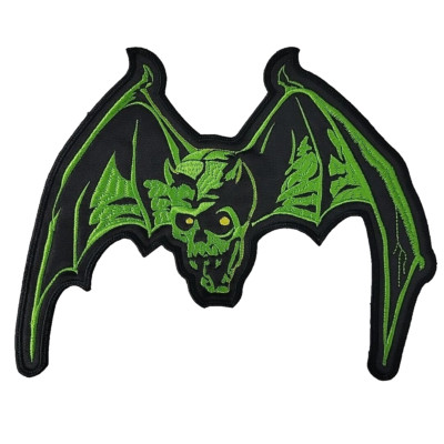 OVERKILL Chaly Band Mascot Shaped BACK PATCH BIG Embroidered