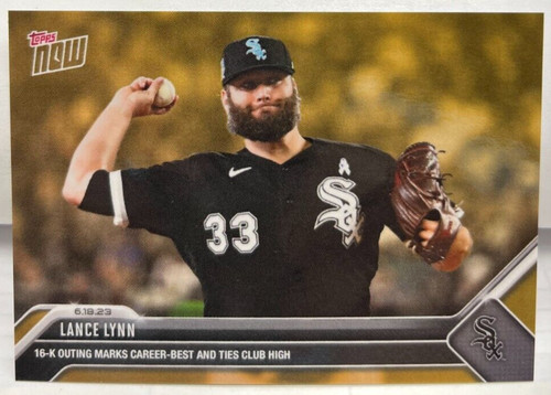 2023 Topps Now ODB-17 Lance Lynn