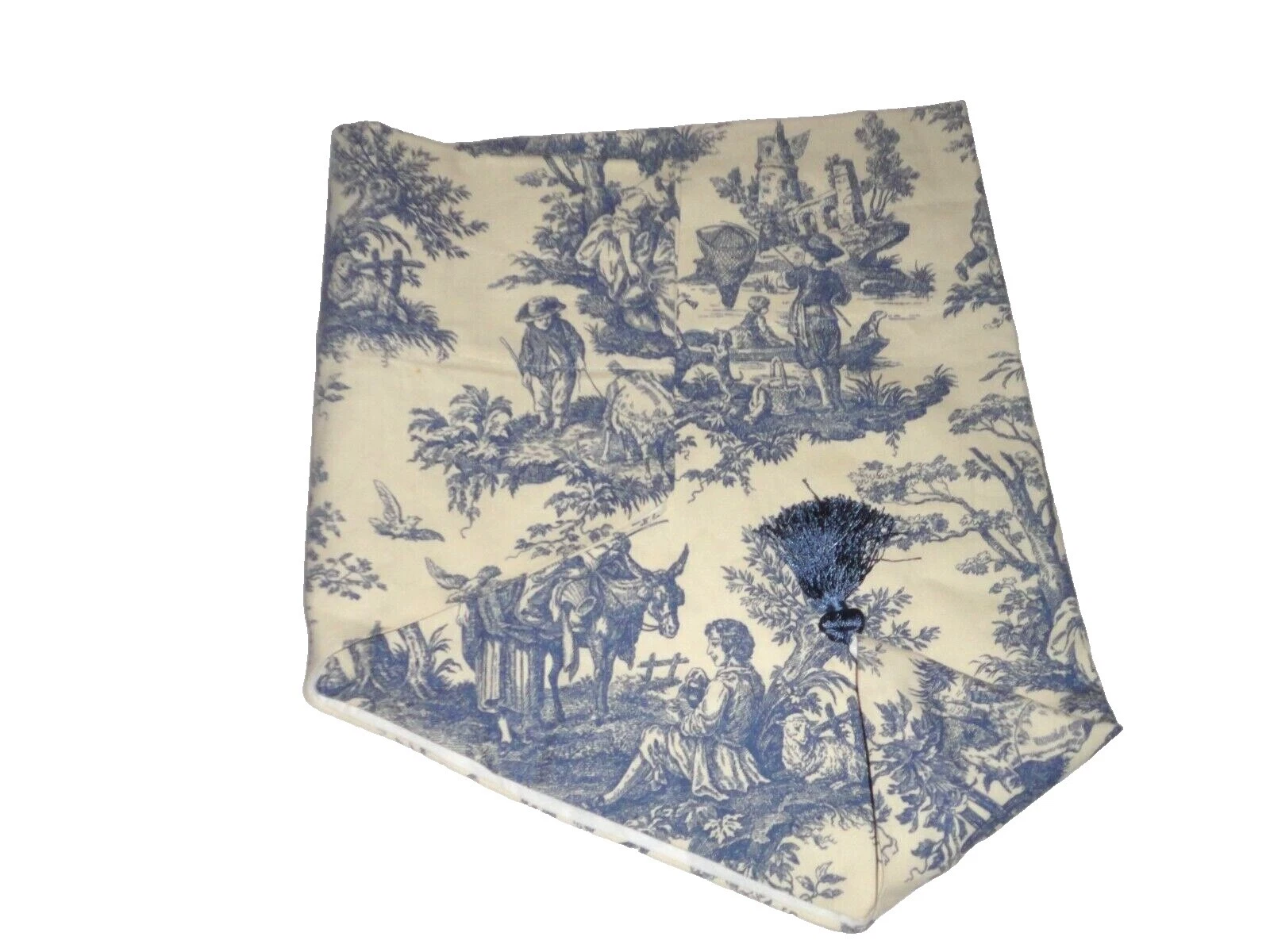 Waverly Toile Cortinas de ventana negro