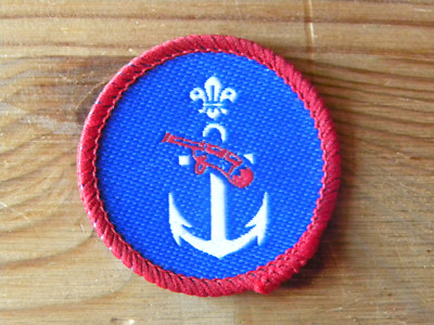 UK Scouting Discontinued Scout Activity Badge Advanced Nautical Skills
