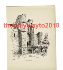 Hurstmonceaux, Sussex, Book Illustration (Print), 1903