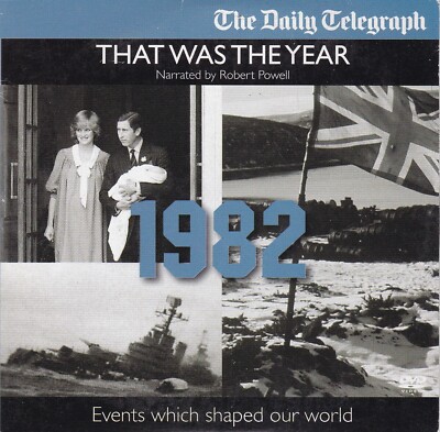 THAT WAS THE YEAR 1982 ( THE DAILY TELEGRAPH Newspaper DVD )