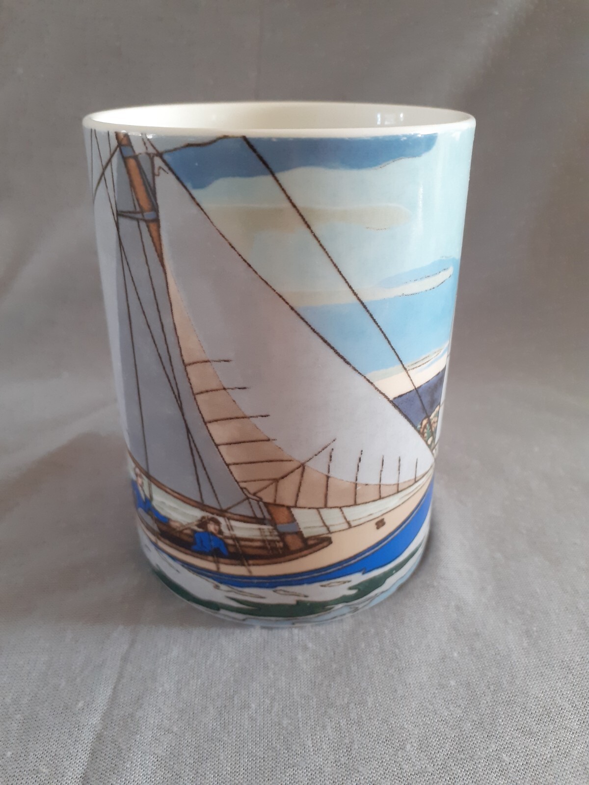 Poole Pottery Mug Heritage Collection 'Gone Sailing' eBay