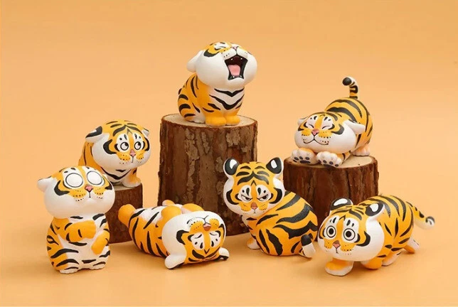 52TOYS I Am Not Fat Tiger Panghu Daily Series Confirmed Blind Box Figure Toys - Image 2 of 4