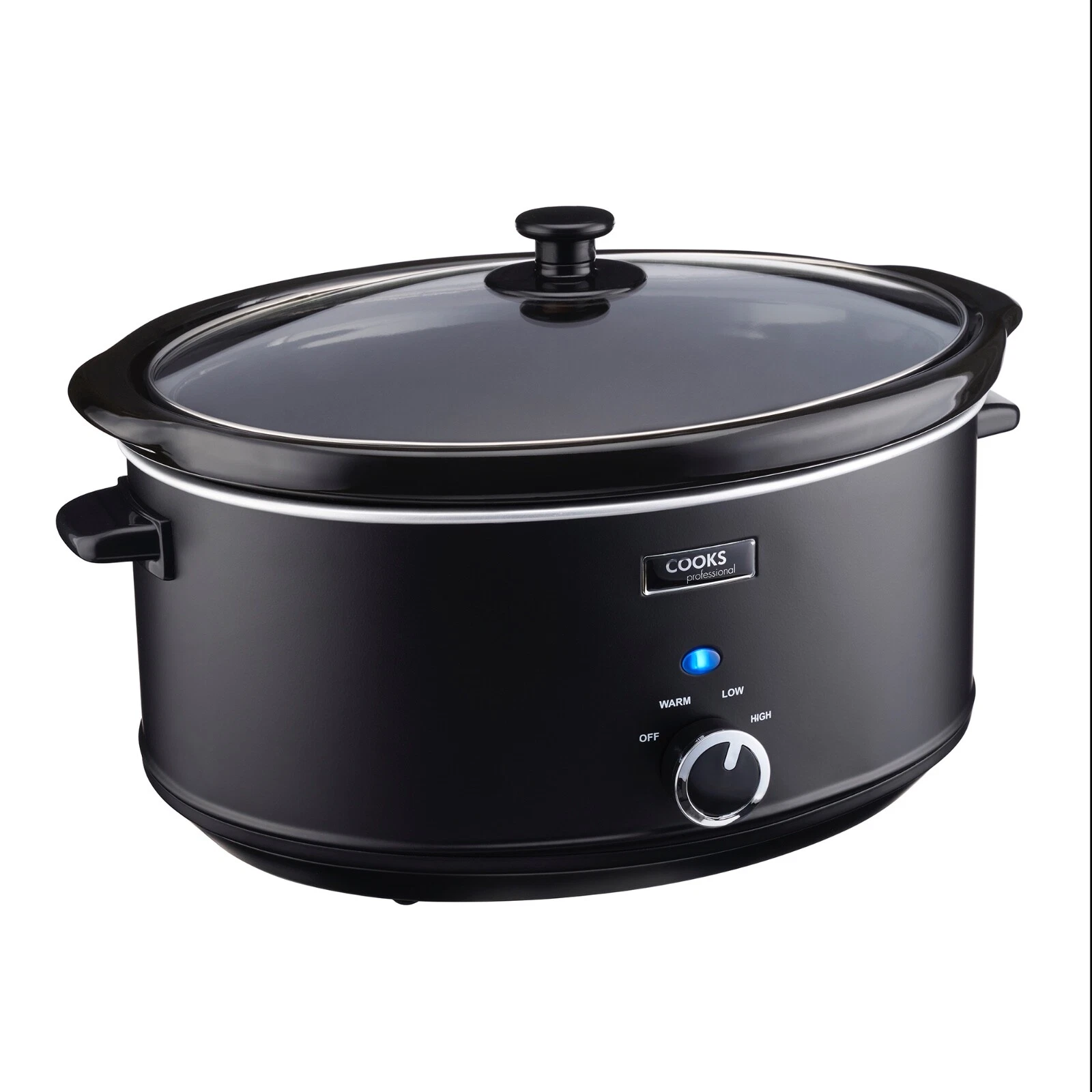 Cooks Professional Slow Cooker | 6.5L | 2 Heat Settings plus Keep Warm Function