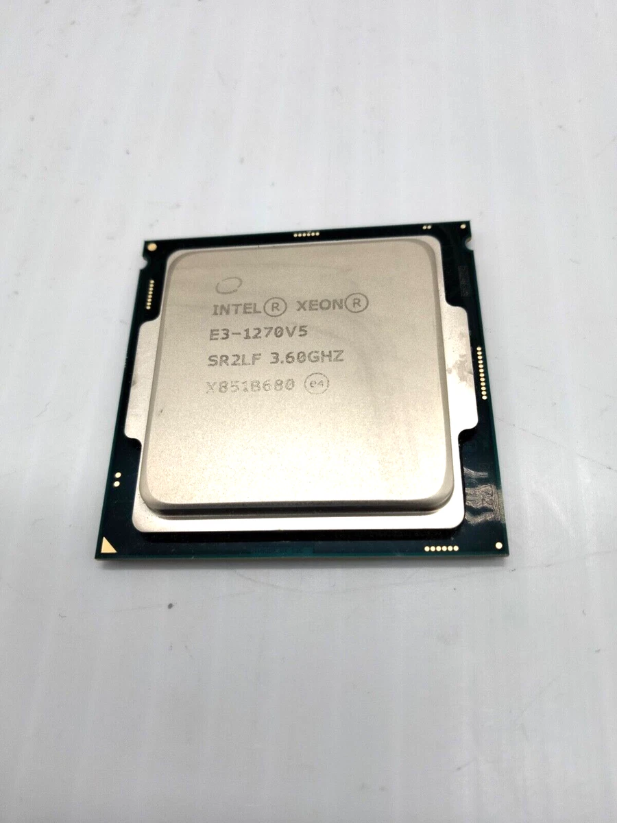 Intel Computer Intel Xeon E3-1270 V5 Processor Model Processors