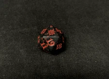 Lost Caverns of Ixalan - MTG Spindown Dice - Life Counter D20 - Red