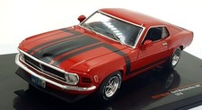 Ixo Models 1/43 Scale CLC476N.22  - 1970 Ford Mustang Boss 302 - Red/Black