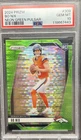 2024 Panini Prizm Bo Nix RC #309 Neon Green Pulsar Prizm SP PSA 10 Broncos BW3