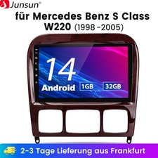 Android14 1+32G Für Mercedes Benz S Klasse W220 Autoradio GPS Navi WIFI RDS DAB+ Android14 1+32G Für Mercedes Benz S Klasse W220 Autoradio GPS Navi WIFI RDS DAB+