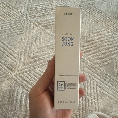 SoonJung Intensive Cream Duo Set 2X Barrier, Hypoallergen-Free, 2.02 fl.Oz