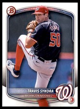 2025 Bowman Draft #BD-137 Travis Sykora Washington Nationals