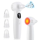 Blackhead Remover Vacuum Face Pore Cleaner 5-Level Suction 3 Level Hot Compress