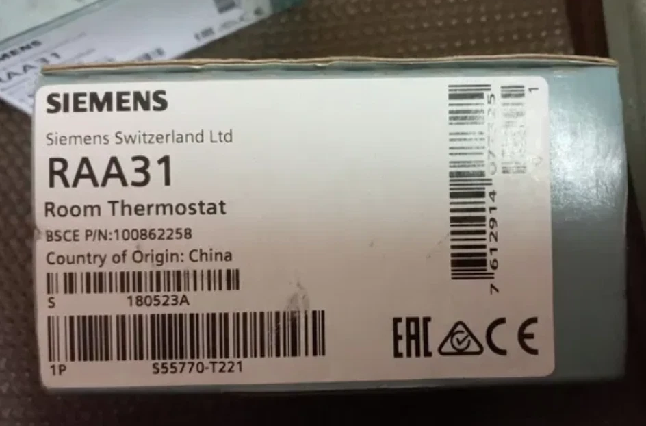 SIEMENS RAA31 Termostato de habitación electromecánico | Calefacción central ... - Imagen 2 de 4