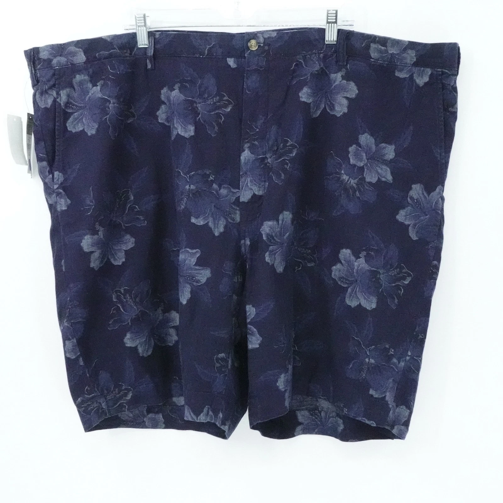 Polo Ralph Lauren Shorts Mens 52 Navy Floral Classic Fit Golf Vacation Preppy