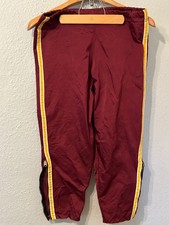 True Vintage 1950s Men Sz 30 Athletic Track Pants Joggers Talon Zippers USA made