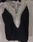 Ladies Sea Angel Black With Lace Tankini 1X — photo 1