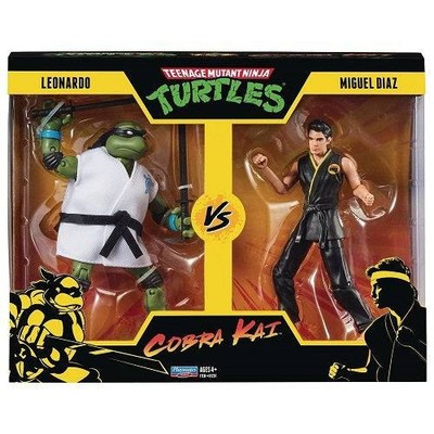 Teenage Mutant Ninja Turtles X Cobra Kai - Leonardo Vs. Miguel Diaz 2-Pack