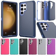For Samsung Galaxy S25 FE S24 S23 S22 S21 S20 Ultra Shockproof Hybrid Case Cover