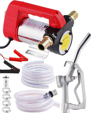 Diesel Transfer Pump 12V 175W, Electric Fuel Transfer Pump for Diesel, Kerosene,