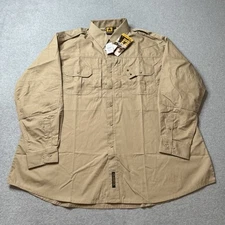 Propper Combat Shirt Mens 2XL XXL Beige Lightweight US Military Army Utility NEW
