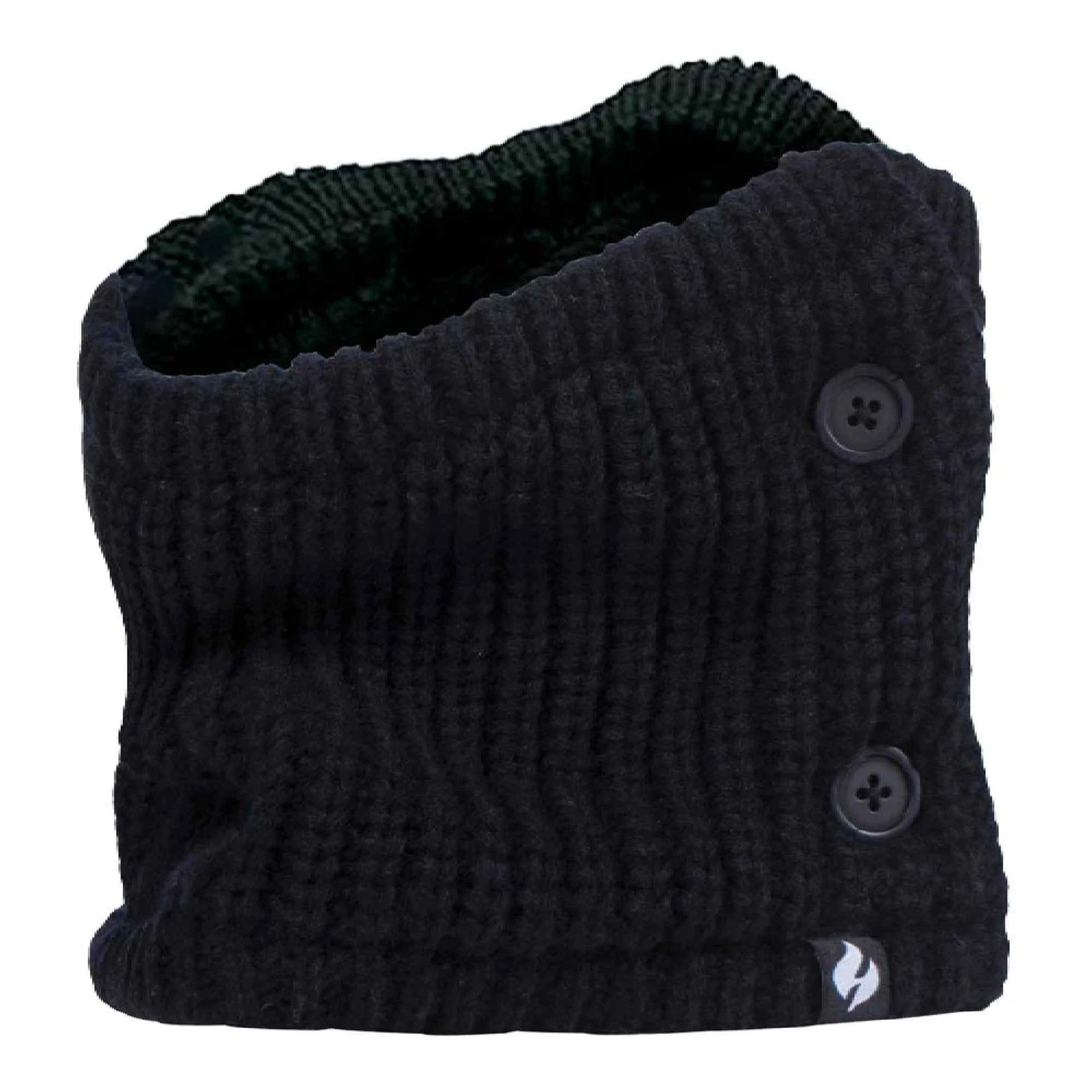 Womens Thermal Neck Warmer by Heat Holders , Fleece Lined Snood for Winter