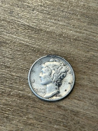 1944S Mercury Dime XF