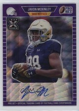 2021 Leaf Pro Set Metal 1989 Purple Wave /35 Javon McKinley #PA-JMK Auto lz7