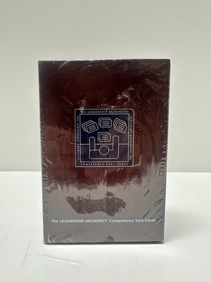 The Leadership Architect Competency Sort Cards Version 04.1a New Sealed