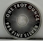 1 oz .999 Pure Silver Round – Sunshine Mint – Sunburst Design – Bullion