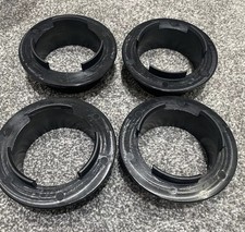 SET OF 4 16” 17” BBS RS PLASTIC LARGE THREAD SUPER RS2 RC 041