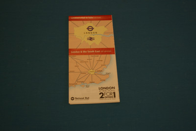 BR / London Transport Map - London Connections Karte Mai 2016