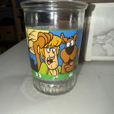 1999 Bama Jelly Scooby-Doo! And The Witches Ghost Jar #3 Shaggy And Scooby-Doo!