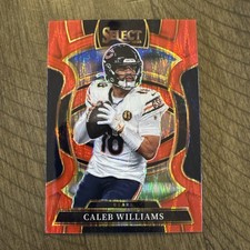 2025 Select Football Caleb Williams Concourse Red #143/249