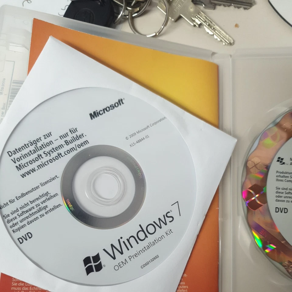 Windows 7 Home Premium, 64 bit SP1 /  DVD, Deutsch ,SB Ware mit MwSt Rechnung - Bild 4 von 4