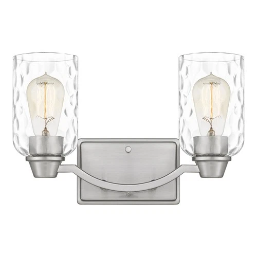 Quoizel ACA8613 Acacia 2 Light 14"W Vanity Light - Nickel - Picture 11 of 12