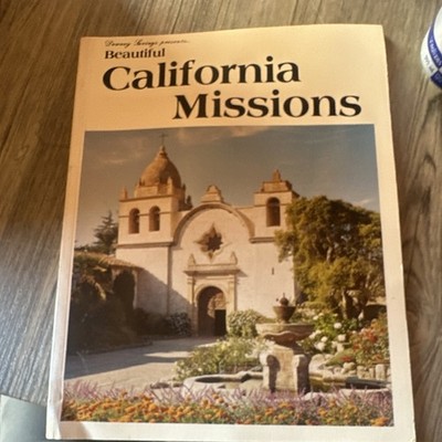 Sunset Books Beautiful California Missions Paperback Illustrated Picture Book