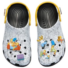 Crocs The Simpsons Classic Clog Multicolor Size 8 Mens 198445181009