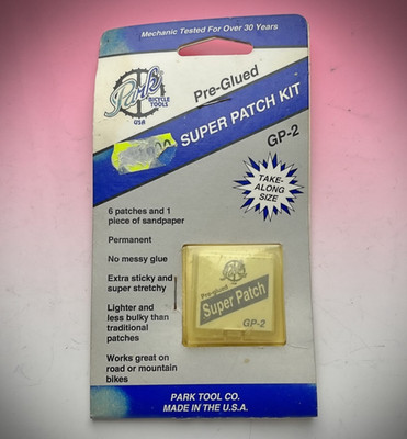 Park TOOL SUPER PATCH KIT PRE GLUED - aus Sammlung - Klebeteile