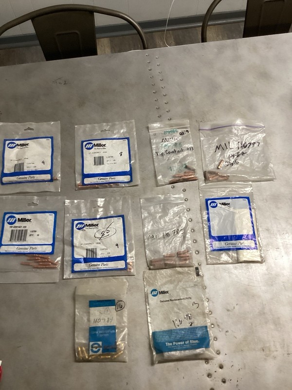 Assorted Miller Parts Box 9