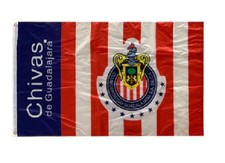 Chivas de Guadalajara Flag Banner Bandera 3&rdquo; X 5&rdquo; Futbol Soccer W Grommets
