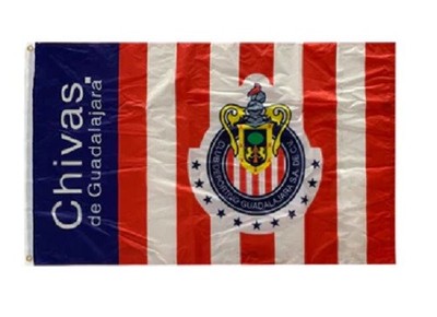 Chivas de Guadalajara Flag Banner Bandera 3  X 5  Futbol Soccer W Grommets
